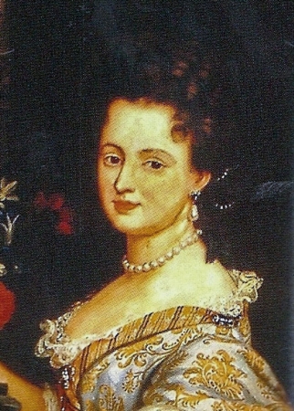 Anna Marie Františka Toskánská,  kolem roku 1690