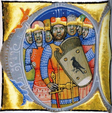 Arpád a šest maďarských vůdců, Chronicon Pictum, 1360