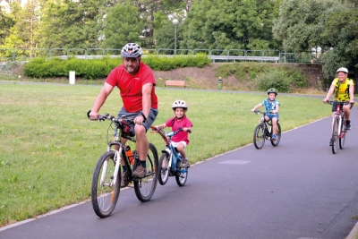 Cyklostezka pro děti i dospělé