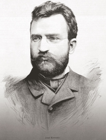 Josef Kořenský, 1885