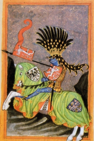 Jezdecký portrét Václava I., Gelhausenův kodex