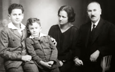 Parents with Otto and Jiří