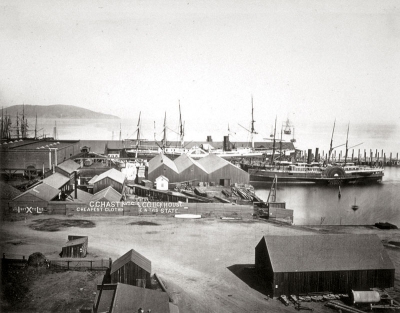 Přístav San Francisco, 1864