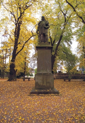 Pomník Jana Žižky z Trocnova 
na návrší Gothard, Hořice