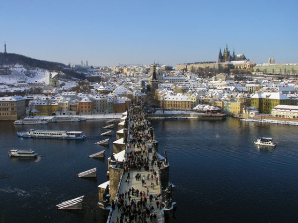 Walks through Prague in the Last Month of the Year