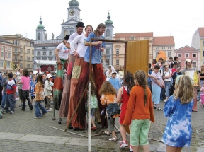 Enjoying culture in České Budějovice