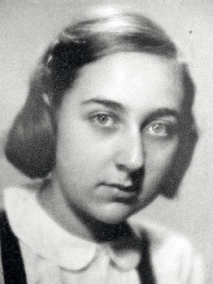 Helga three days before her transportation to Terezín