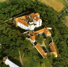 Das Schloss Nový Hrad in Jimlín