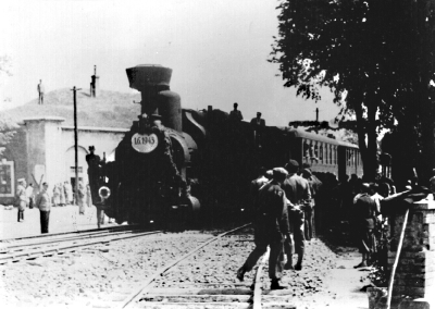 The infamous railway in Terezín