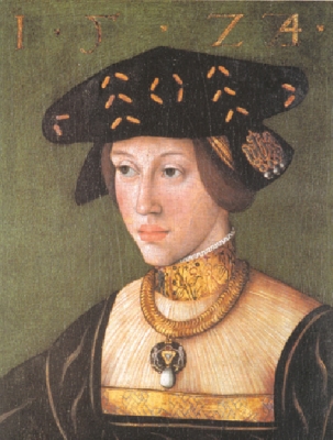 Marie Habsburská,
česká a uherská královna,
Praha, 1522