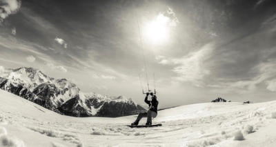 Snowkiting, foto © Best kites