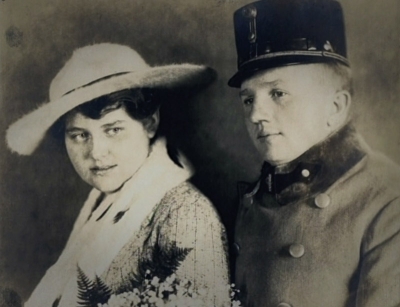 Karel Pirk and  Marie Schwarzová