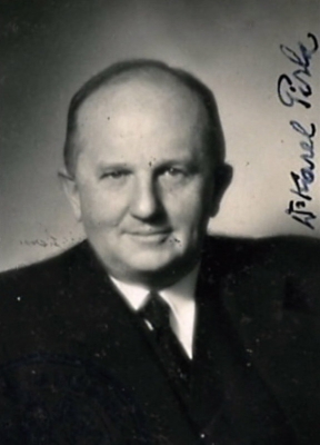 Karel Pirk at the time of his arrest by the Gestapo