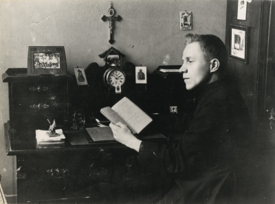 Student Josef Beran, Rome 1911