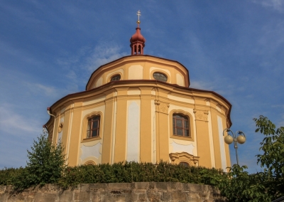 Dobřany kostel sv. Víta, autor Arnošt Reich