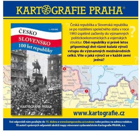 Soutěž Kartografie Praha