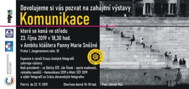 Komunikace – výstava k výročí Svazu českých fotografů