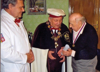 Ocenění Společenstva cukrářů České republiky
za celoživotní práci (2004)