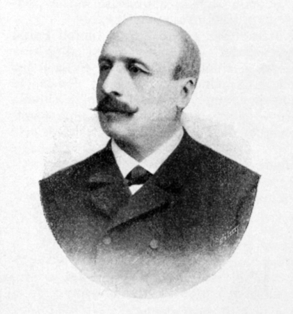 August Salaba, před rokem 1894