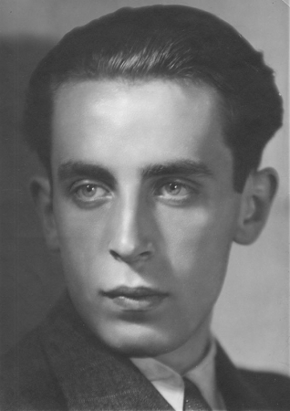 Pianista a hudební pedagog Pavel Štěpán, okolo roku 1945