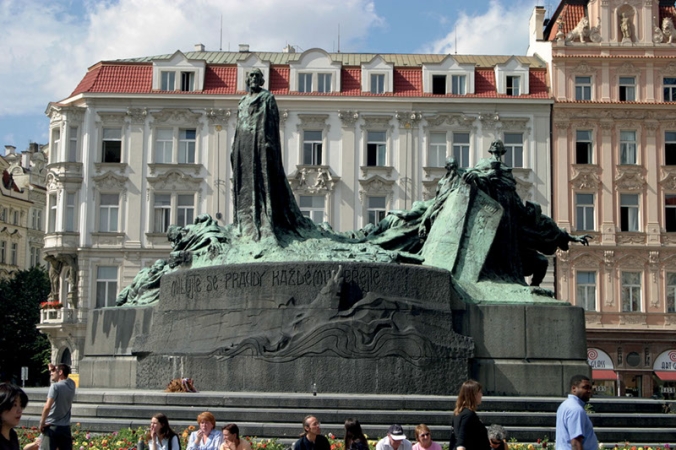 Pomník mistra Jana Husa na Staroměstském náměstí