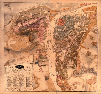 Jüttnerův plán Prahy (1811–1816)
