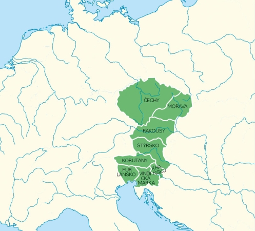 Území Přemysla Otakara II. z roku 1272