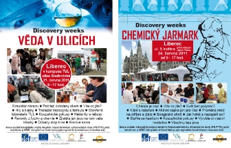 Chemický jarmark a Věda v ulicích Liberec